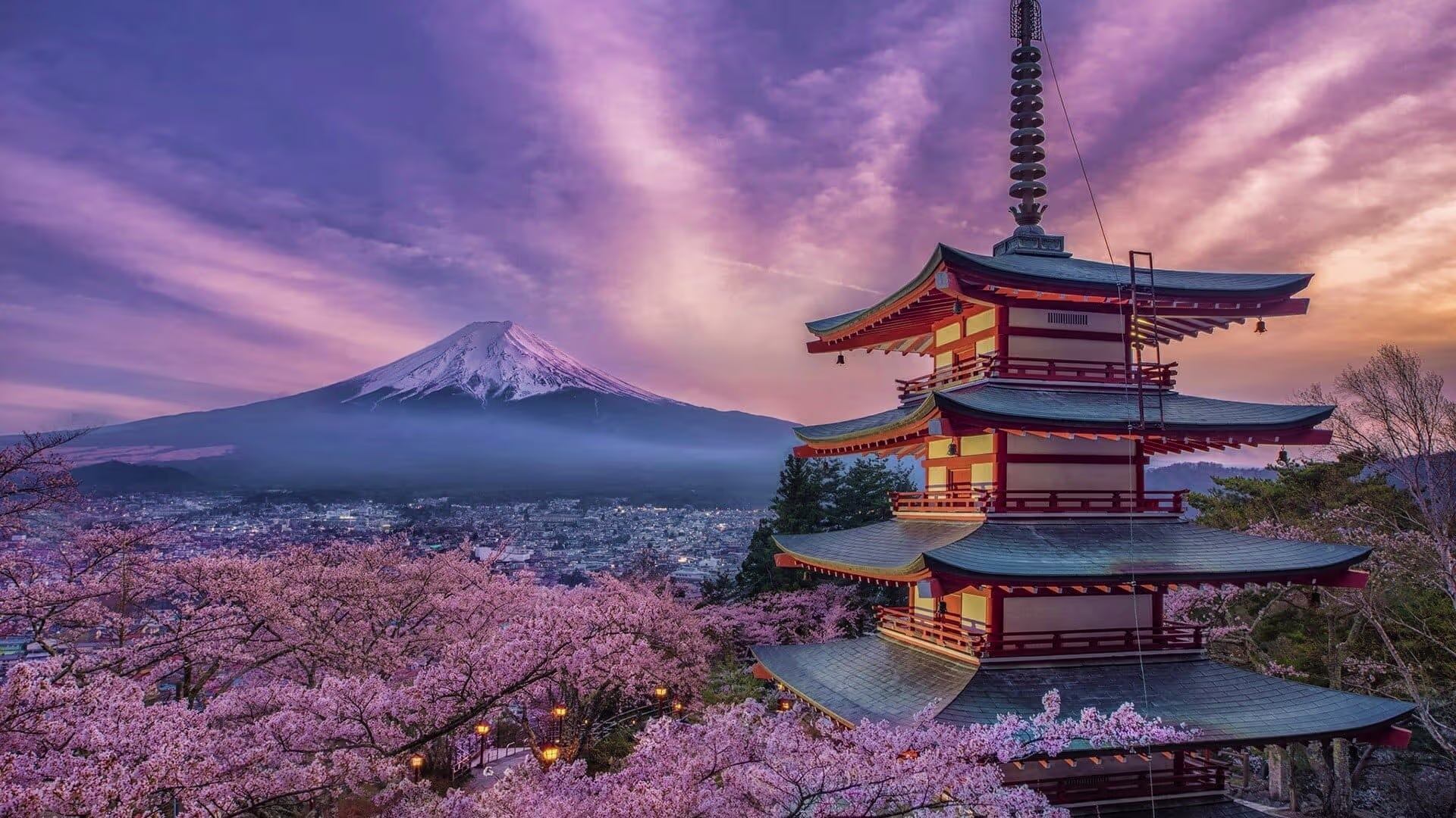 Tokyo skyline with Mount Fuji
